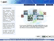 Tablet Screenshot of france-isan.org